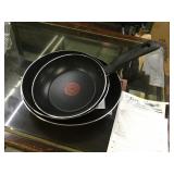 3 Pcs T-fal Non-Stick Frying Pans