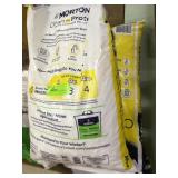 Lot of 2 Morton Yellow, Water Softening Salt, Open