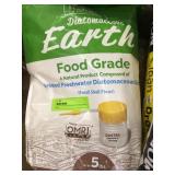 Open 5lb bag of Food Grade Diatomaceous Earth