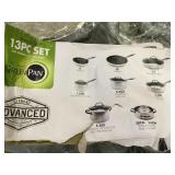 13 Pcs Original Green Pan Cookware Set