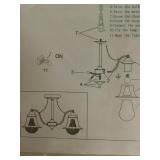 Solfart Chandelier, MDG5942-3AB