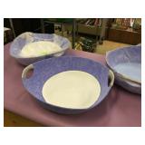 Lot of 3 Pan Style Cat Bed, Summer Blue