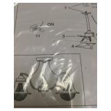 Solfart Light Fixture, MDG5942/7AB