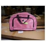 Red Strap Roll Around Book Bag