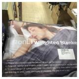 Zonl Weighted Blanket w/ Bed Spread, 20 lb,, Queen