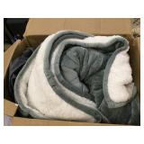 Gray Fleece Blanket