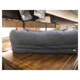 BarkBox Pet Bed, 24x16x8", Gray
