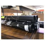 Lot 5 Rolled Up World Map & Stickers