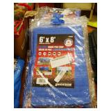 6x8FT Economy Grade Poly Tarp