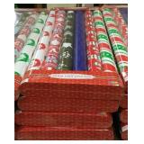 24 Rolls of Holiday Gift Wrap, 30x156