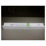 3 Floating Shelves, White, 30" Longx1.5" Tall