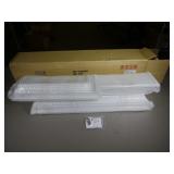 Set of 3 Shunky Shelves, 12x16x24"