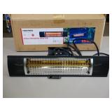 Star Patio Wall Mounted Heater, 1500W, 18"x4"