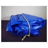 big blue tarp (used)
