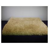 gorilla grip area rug tan 5x8