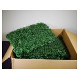 9 ct faux boxwood panels 16x24"