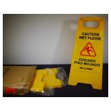 3ct alpine 24" caution wet floor sign
