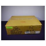 white and walnut end table