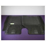 2 piece auto floor mat