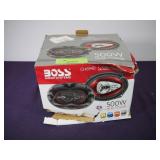 Boss audio speakers 6x9 4 way full range set of 2