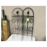5 piece wire peony garden fence