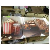 3 piece decorator art movie theme