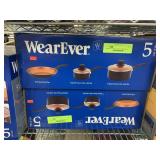 Wearever 5 piece nonstick cookware set