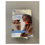 2 ct shimmer metallic body tatoos