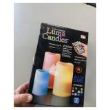 LED color changing candles