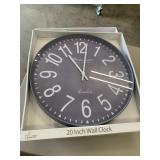 20" Westminster wall clock