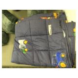 weighted blanket with cars