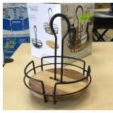 gourmet basics condiment caddy