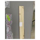 2 ct No Peeing off the Dock wooden sign