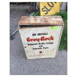 Grey-Rock automotive parts cabinet