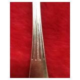 lot of 3 monogrammed Tiffany serving spoons