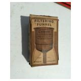 Coleman filtering funnel