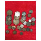 foreign coins lot