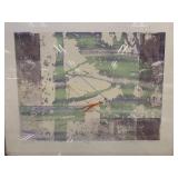 Peter Max Litho Pine Ridge #128/240 31x25 framed