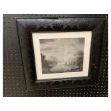 Guache Hudson River Valley sly Thomas Doughty