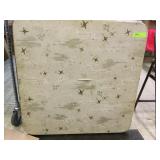 Retro Card Table, 3 Chairs, Step Stools