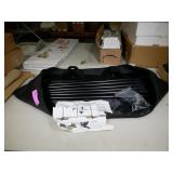 Adjustable Tennis Banner Stand, Bag has a cut