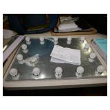 Hollywood Makeup Mirror, Approx 32x24"