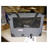 Foldable Pet Carrier, Gray