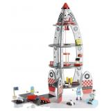 Pidoko Kids Space Ship Rocket Center, Wooden Doll