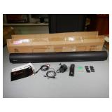 Wireless Soundbar, Wall Mount and Templete, power