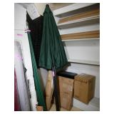 Dark Green Outdoor Umbrella, Base Not Included