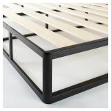 Zinus Low Profile Metal Box Spring with Wood Slats