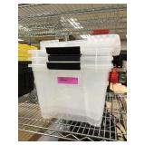 3 Totes + 3 Lids,18x13x10"