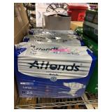 Attends Adult Diapers, Size: L, 72 ct