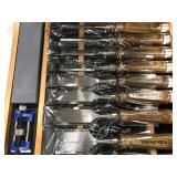 Motechom Cased Wood Chisel Set